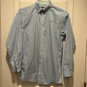 Boys (L) vineyard vines button down shirt